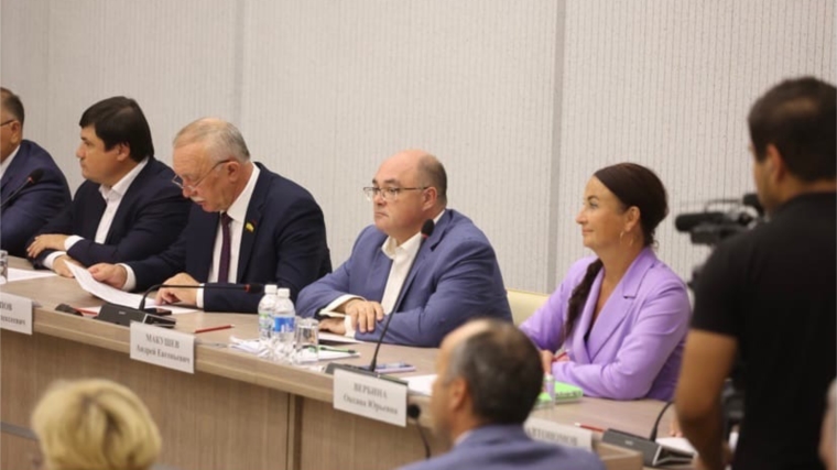 Заседание Общественного совета при Главе Чувашской Республики
